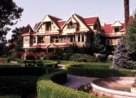 Santa Clara Winchester's Mystery House at California Santa Clara Winchester's Mystery House at California